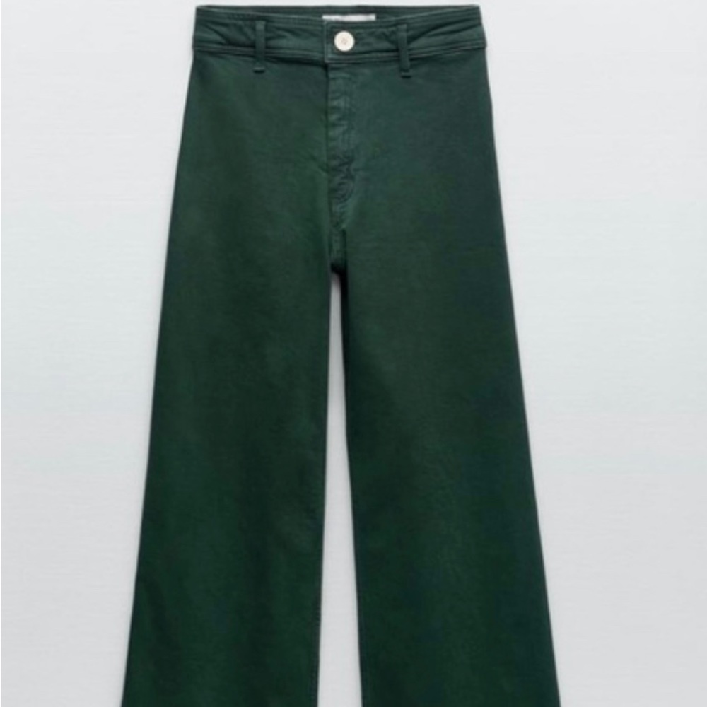 Zara marine straight green